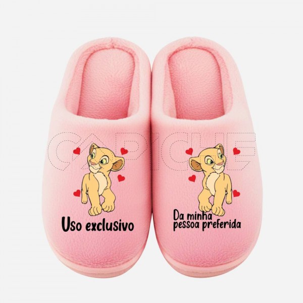 Chinelo Personalizado Rei Leão
