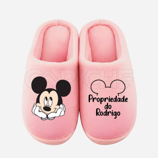 Chinelo Personalizado Mickey Nome