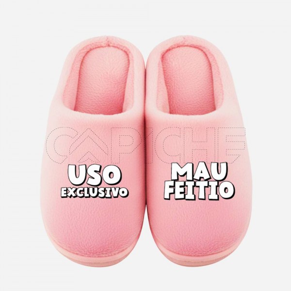 Chinelo Personalizado Mau Feitio