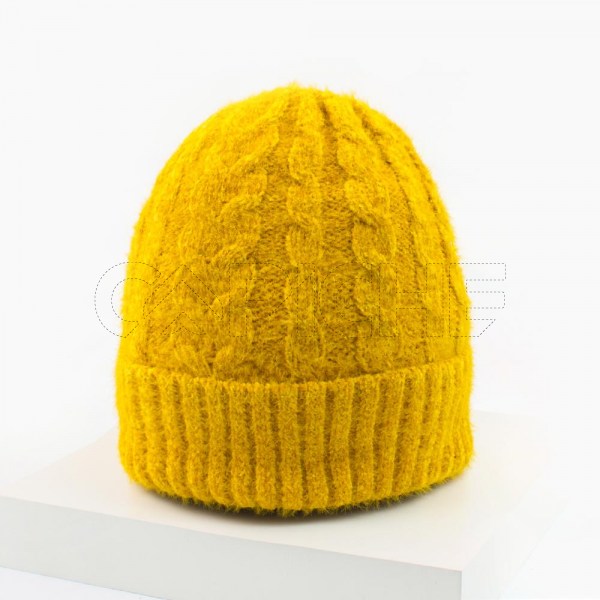 Gorro simple amarelo