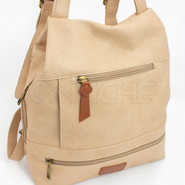 Mochila Solange Bege