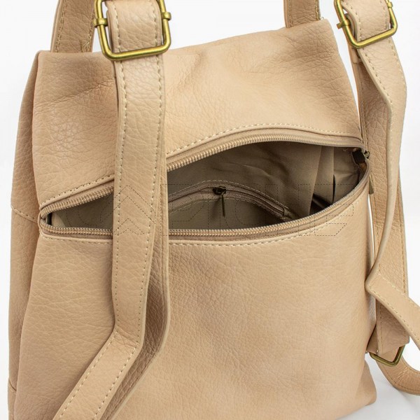 Mochila Solange Bege