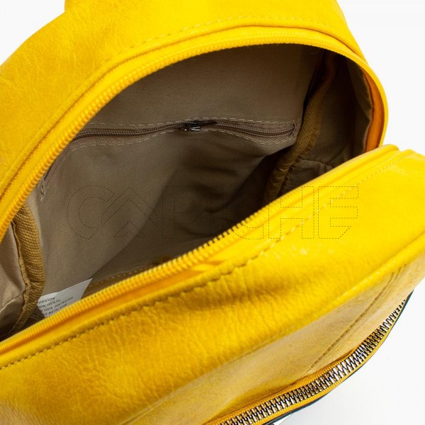 Mochila Risquinhas amarelo