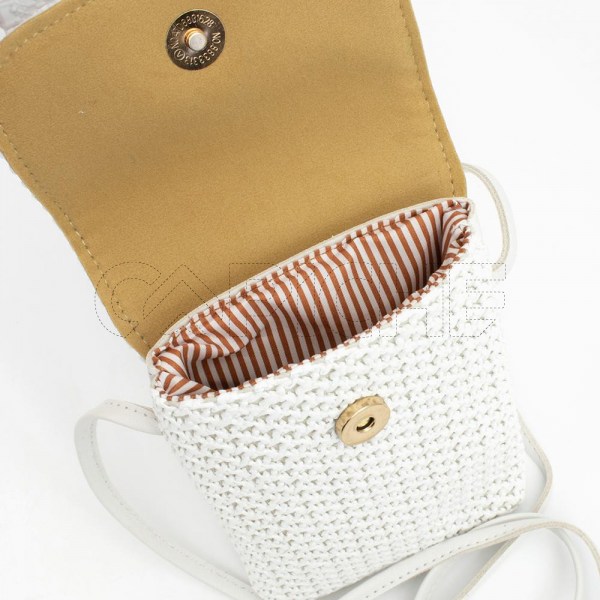 Bolsa para telemóvel Squar white