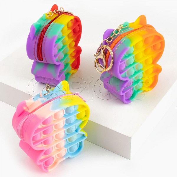 Porta Moedas Chaveiro Pop It Kitty