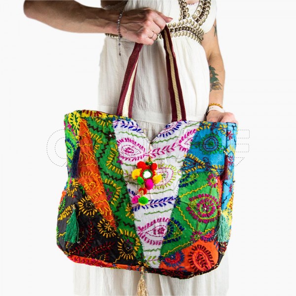Bolsa Indiana Banjara Bordada  Saniya