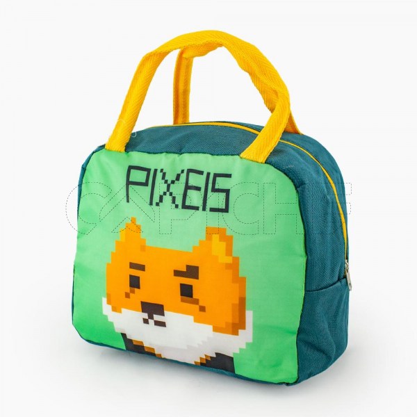 Lancheira de mão Pixel fox