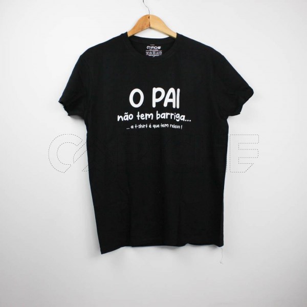 Estampa Impressa T-Shirt Preta L