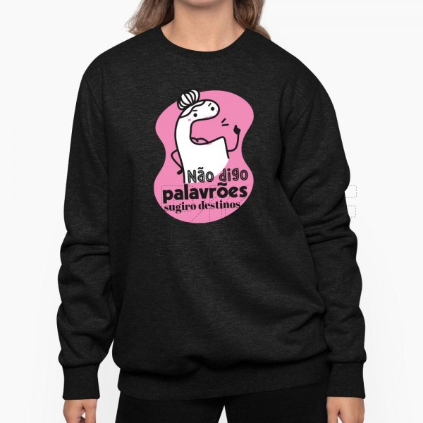 Sweater Não digo palavrões