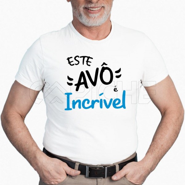 Tshirt Homem Avô Incrível