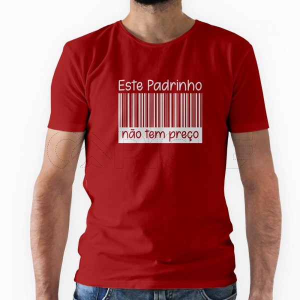 Tshirt Padrinho não tem preço