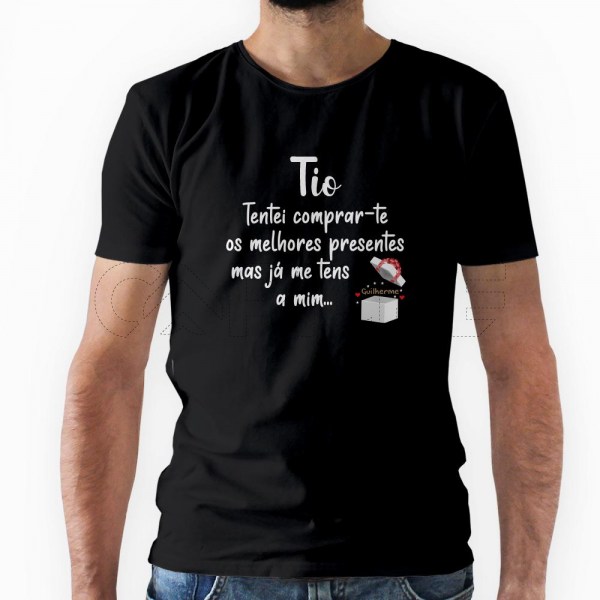 Tshirt Homem Irmão Presente sou eu