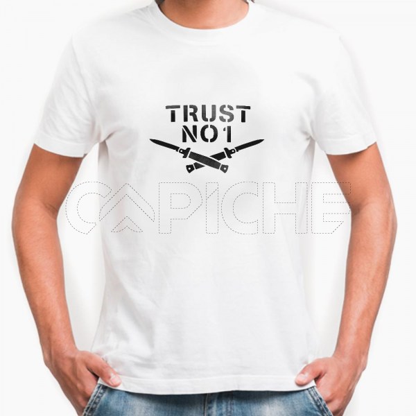 Tshirt Homem Trust No One