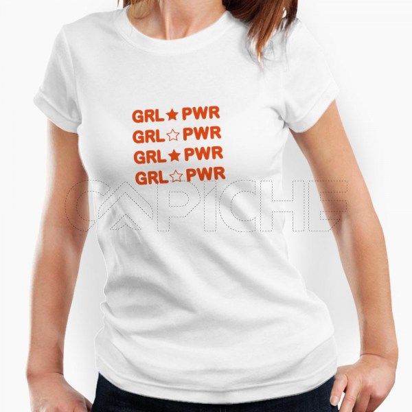 Tshirt Senhora Girl Pwr
