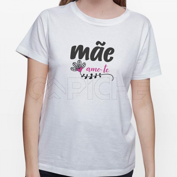 Tshirt Senhora Mãe Amo-te