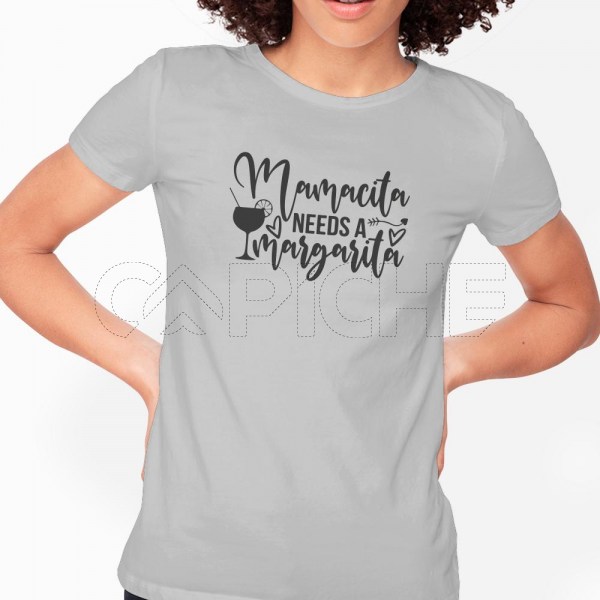 Tshirt Senhora Needs a Margarita