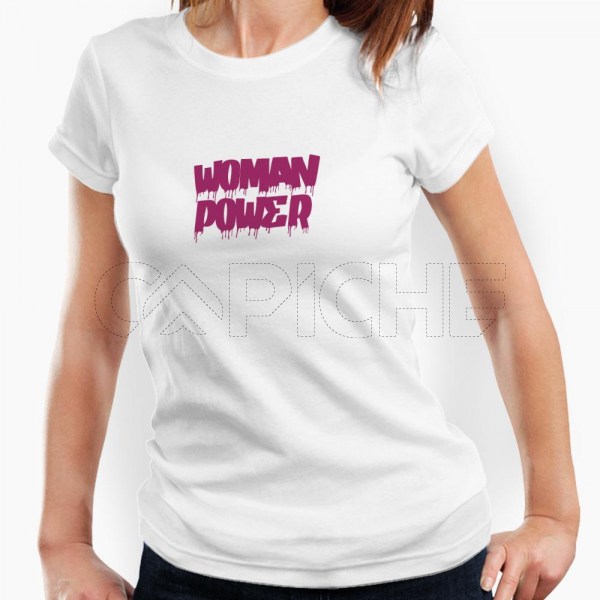 Tshirt Senhora Woman Power