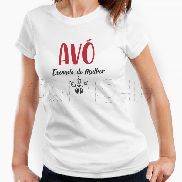 Tshirt Irmã Exemplo de Mulher