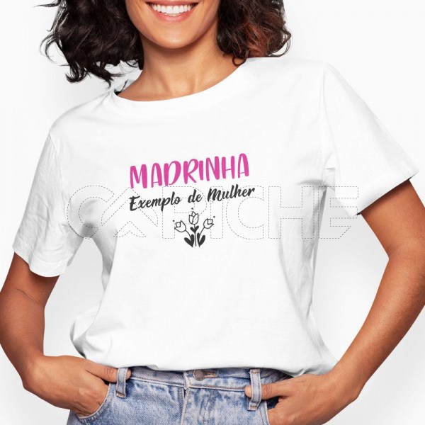 Tshirt Bisavó Exemplo de Mulher