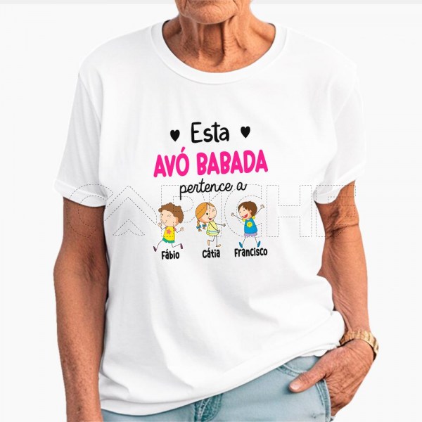 Tshirt Senhora Vovó Babada