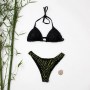 Bikini Zebra Verde