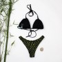 Bikini Zebra Verde