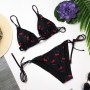 Bikini Cherry Preto
