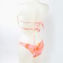 Conjunto bikini Tie Dye Cortina Laranja