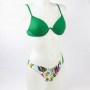 Conjunto bikini Push Up Verde