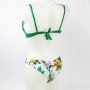 Conjunto bikini Push Up Verde