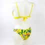 Conjunto bikini Push Up amarelo