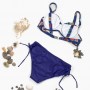 Conjunto bikini Relle Azul Plus Size