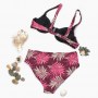 Conjunto bikini Folhinha rosa Plus Size