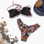Conjunto bikini Volado Preto