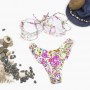 Conjunto bikini Volado Branco