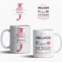 Caneca Melhor Mãe do Mundo com Nome