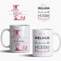 Caneca Melhor Esposa do Mundo com Nome