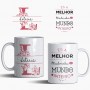 Caneca Melhor Mãe do Mundo com Nome