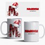 Caneca Natal Xadrex com nome