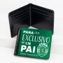 Carteira Personalizada de Homem  Sportinguista
