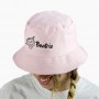Chapéu Reversível arco-íris rosa