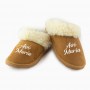 Chinelo Personalizado com pelo Mãe