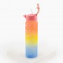 Garrafa água motivadora 900ml color