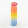 Garrafa água motivadora 900ml color