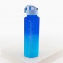 Garrafa água motivadora 800ml blue