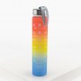 Garrafa água motivadora 300ml color