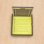 Suporte de secretária para post it e caneta