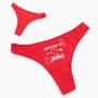 Cueca Tanga Mulher Pertenço ao..