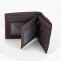 Carteira Zipper Castanho Chocolate