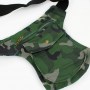 Bolso de cintura militar verde